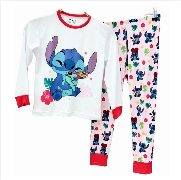 Pijama Niña Stitch Peluche