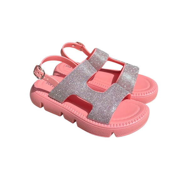 Sandalia Land Glam Coral