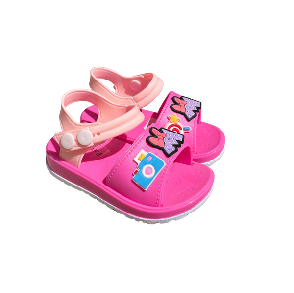 Sandalia Minnie Fucsia