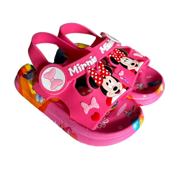 Sandalia  Minnie Lazo Fucsia