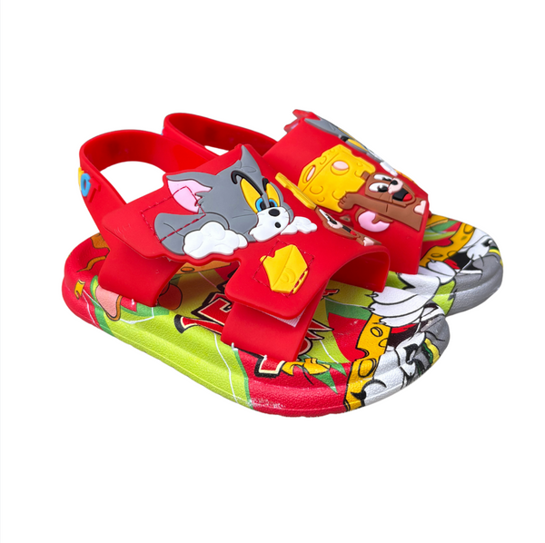 Sandalia Tom & Jerry 3D Rojo