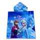 Girls' hooded microfiber Frozen poncho towel with Elsa, Anna and Olaf from Frozen